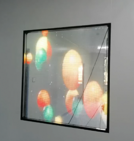 LED transparent crystal film screen