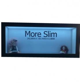 Rectangular shape transparent LCD displaytransparent LCD display cabinet with various sizes. cabinet